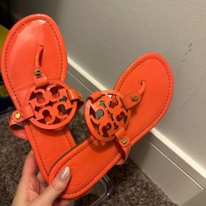 Tory Burch orange sandals